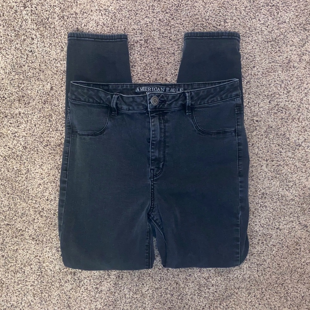 American Eagle black jegginngs